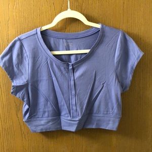 Cute crop top for casual wear.